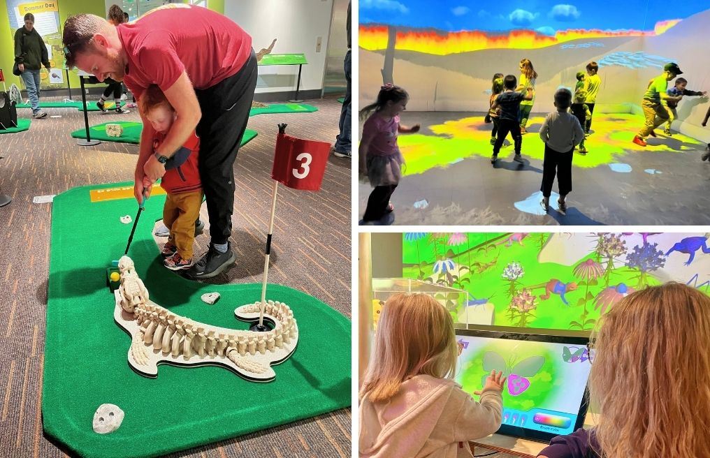 Grassland Mini-Golf and Stepping into the Prairie temporary exhibit